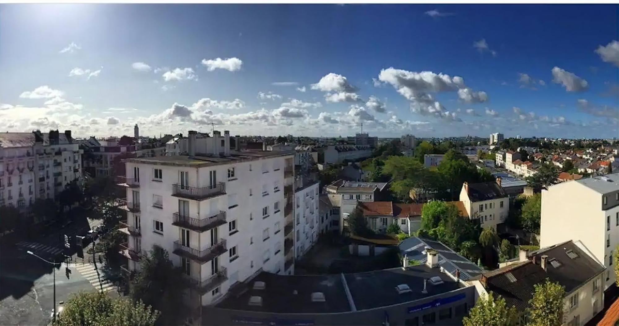Charmant Appartement Lumineux - Dernier Etage Avec Balcon - Proche Centre-Ville Nantes Bagian luar foto